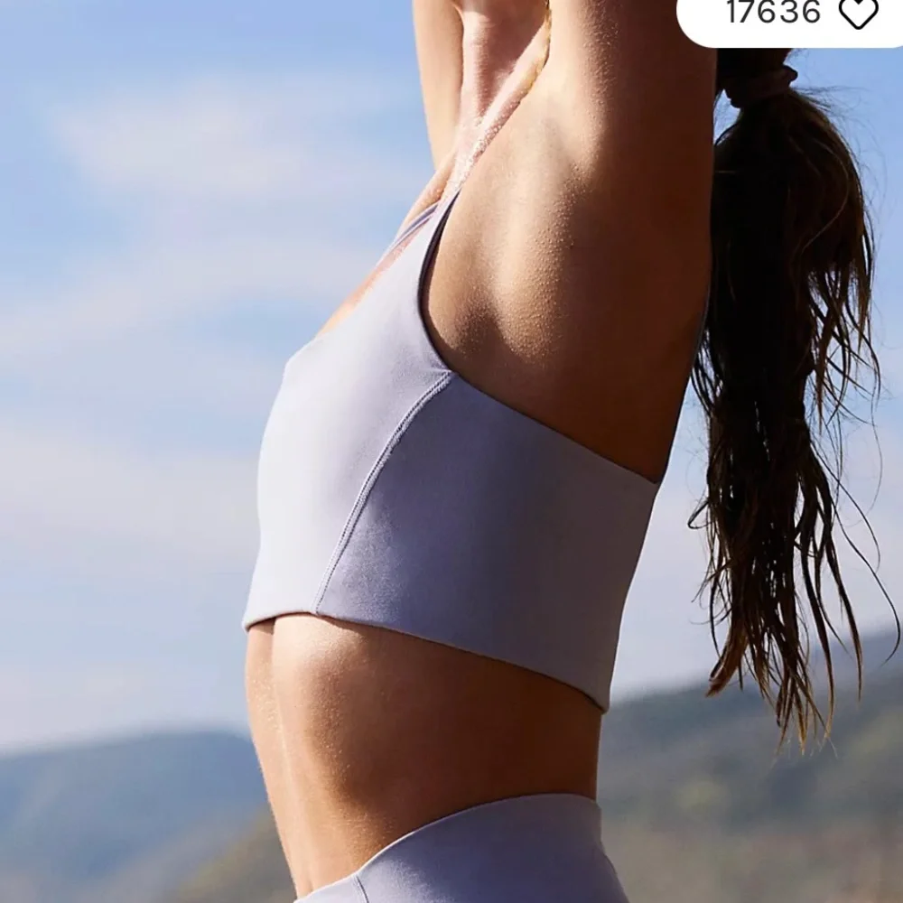 Free People x Hatch Lavender Sports Bra - Picture 6 of 8